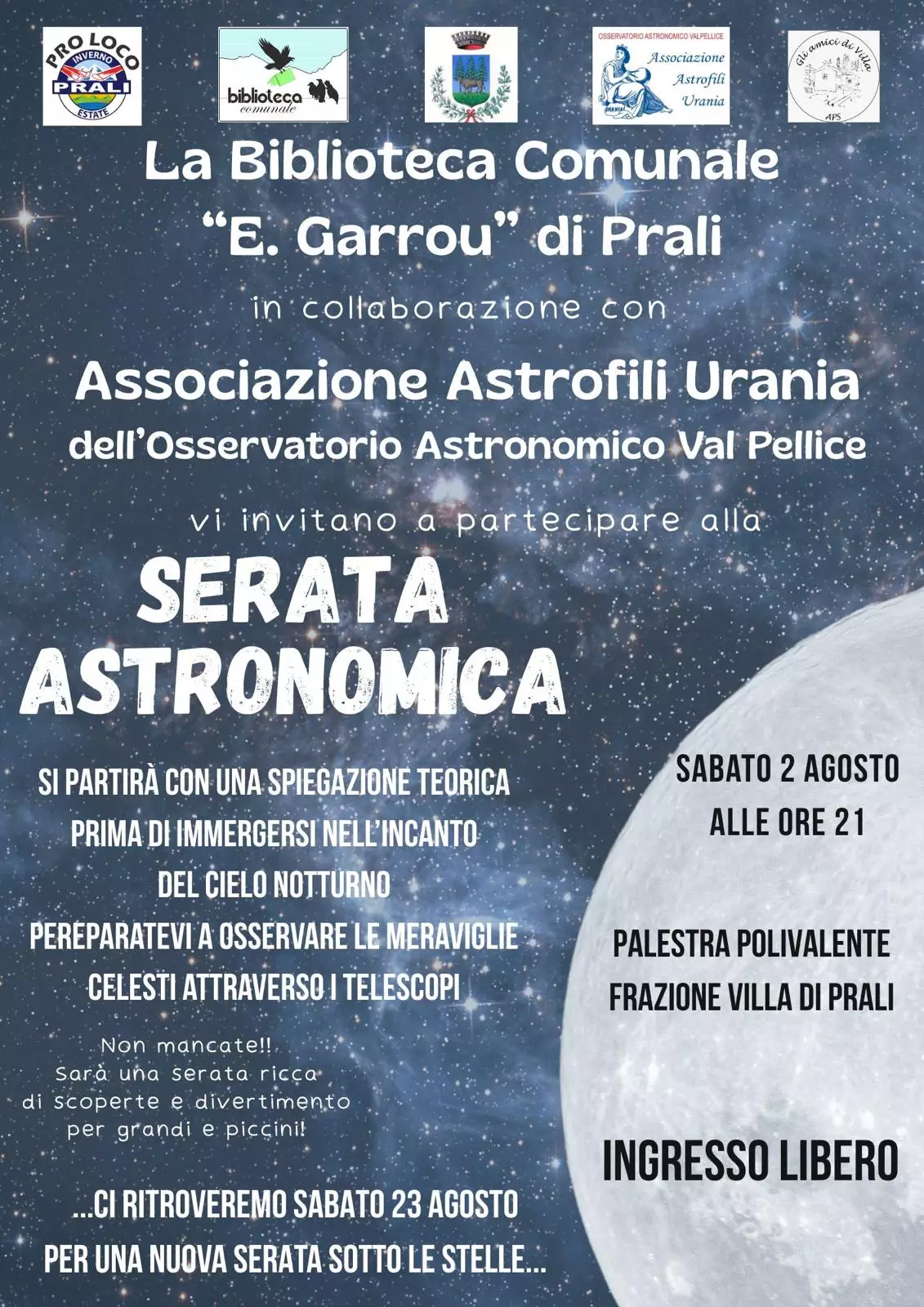 Serata astronomica
